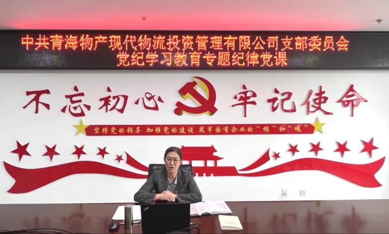 嚴明紀律作風 永葆政治本色——集團黨委書記、董事長劉玲同志講授專題紀律黨課