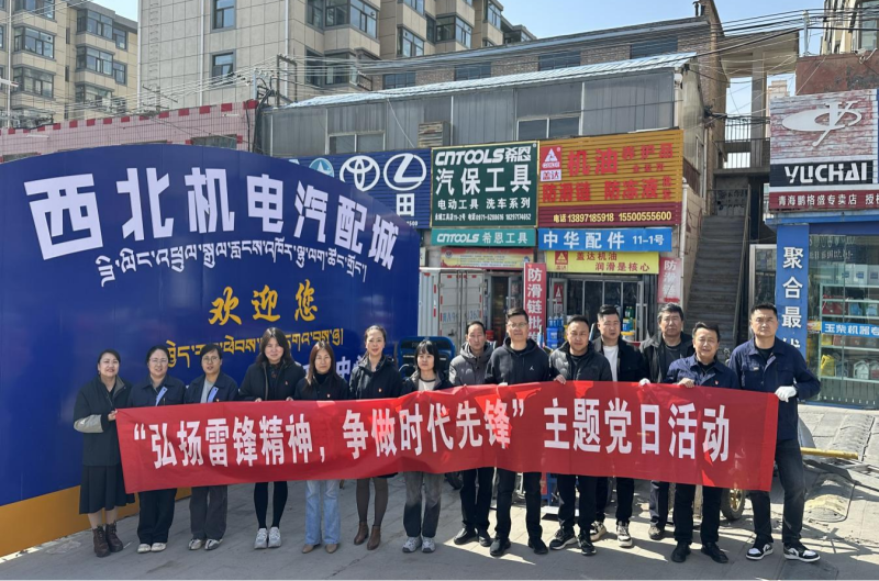 三建公司黨支部、團(tuán)支部聯(lián)合開展“雷鋒月”主題黨日、團(tuán)日活動(dòng)